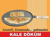 Cansuyu Kale Döküm Gözleme Krep Et Tavası 36Cm - 2