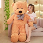 Mor Peluş Oyuncak Ayı - 140cm - 6