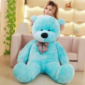 Mor Peluş Oyuncak Ayı - 140cm - 9