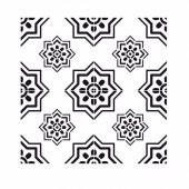 HOME DECOR STENCIL HD-178 45X45 - 1