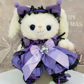 StellaLou Tavşan Bebek Elbisesi - Alice Pembe Kulaklı Tavşan - 50cm - 11