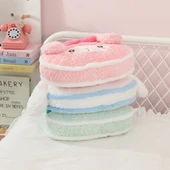 Tavşan Tüyü Fırça Çiçek Yastık - KT Kedi - 40cm - 10