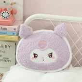Tavşan Tüyü Fırça Çiçek Yastık - KT Kedi - 40cm - 4