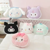 Tavşan Tüyü Fırça Çiçek Yastık - KT Kedi - 40cm - 2