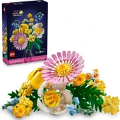 LEGO 10347  Botanicals Küçük Sarı Buket - 9 Yaş & Üzeri Çocuklar için Çiçek Model Yapım Seti (373 Parça) - 1