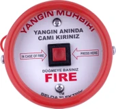 1005-220V İkaz Butonu (Yuvarlak) - 1