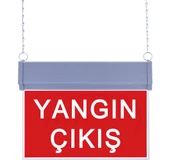 SG056 Çift Yönlü Acil Yönlendirme Armatürü (Zincirli) Yangın Çıkış - 1