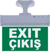 SG071-D2 Çift Yönlü Acil Yönlendirme Armatürü (Askı Aparatlı) Exit Çıkış - 1