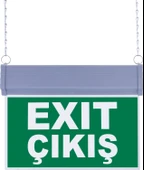 SG051-D2 Çift Yönlü Acil Yönlendirme Armatürü (Zincirli) Exit Çıkış - 1