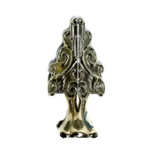 Lükens Sandık Ayağı, Kutu Ayak 4 cm - Nikel - 1