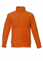 Yakalı Polar Mont Turuncu Renk - 9