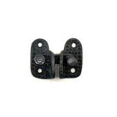 Antika Tarz Dekoratif Pirinç Mini Kapak Mandalı - 40x45 mm, Oksit - 1