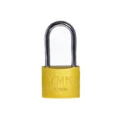 YMK Eko Sarı Boyalı Uzun Kancalı Asma Kilit 50mm - 1