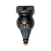 Minare Sandık Ayağı, Kutu Ayak 3 cm - Eskitme, 100 Adet - 1