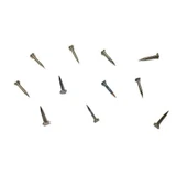 Klips, Menteşe, Ayağı Çivisi 9mm Çelik - Nikel 10gr - 1