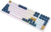 Royal Kludge RK98 Beyaz-Mavi RGB Kablosuz US Gaming Klavye - 2