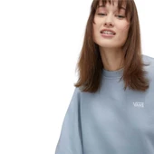 Vans Flying V Bff Crew Emea Dusty Blue Mavi Sweatshirt - 5