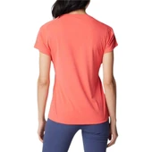 Columbia Zero Rules Short Sleeve Kırmızı Kadın T-shirt - 3