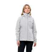 Jack Wolfskin Stormy Point 2L Jkt W Kadın Gri Outdoor Ceketi thumbnail 2