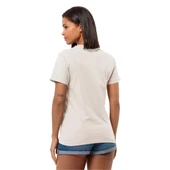 Jack Wolfskin Essential T W Kadın Ekru T-Shirt - 3