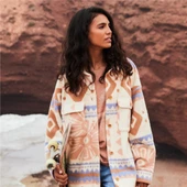 Roxy Morning Crush Shacket Kadın Polar Ceket - 5
