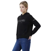 Columbia Csc W Stencil Siyah Hoodie - 1