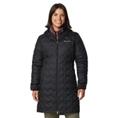 Columbia  Delta Ridge II Long Down Jacket Kadın Siyah Mont thumbnail 1
