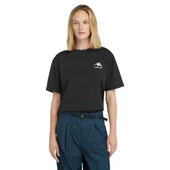 Timberland Hıke Lıfe Graphıc Short-Sleeve Tee Siyah Kadın T-Shirt - 2