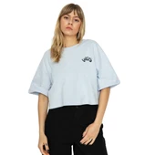 Vans Vexed Relax Crop Kadın Mavi T-Shirt - 3