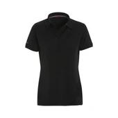 Slam Ws Tech Pıque Polo Ss Siyah Kadın T-Shirt - 1