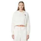 The North Face W Trend Crop Hoodie  Kadın Beyaz Sweatshirt - 3