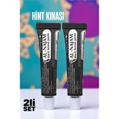 ModaCar Geçici Dövme Kınası - Tüp Hint Kınası Siyah 2li SET Al-Najam - 1