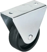 Hts 104 - 50 mm Sabit Siyah Teker 4 Adet - 1