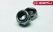 Ebru Altıköşe Fiberli Somun M6 - 10 Adet - 1