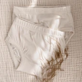 Naturaborn GOTS Organik Sertifikalı Kroşetalı Bebek Külot thumbnail 11