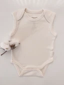 Naturaborn GOTS Organik Sertifikalı Bebek Kolsuz Body thumbnail 5