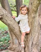 Naturaborn GOTS Organik Sertifikalı Kroşetalı Bebek Elbisesi thumbnail 6