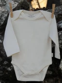 Naturaborn GOTS Organik Sertifikalı Uzun Kollu Bebek Body - 5
