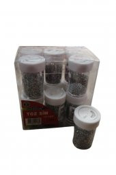Gümüş Toz Sim 8 Gr 12 Adet 1 Paket - 1