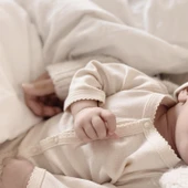 Naturaborn GOTS Organik Sertifikalı Patikli Kroşetalı Bebek Uyku Tulumu thumbnail 12