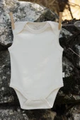 Naturaborn GOTS Organik Sertifikalı Bebek Kolsuz Body - 1