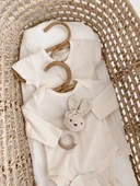 Naturaborn GOTS Organik Sertifikalı Uzun Kollu Bebek Body thumbnail 10