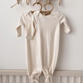 Naturaborn GOTS Organik Sertifikalı Kroşetalı Açık Bebek Uyku Tulumu thumbnail 12