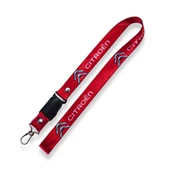 Citroen Uyumlu Dijital Baskılı Kırmızı Araç Seyahat Boyun Yastık 2'li Set Citroen Oto Ayna Askısı thumbnail 2