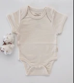 Naturaborn GOTS Organik Sertifikalı Kısa Kollu Bebek Body thumbnail 7