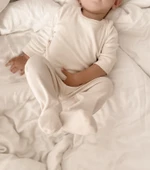 Naturaborn GOTS Organik Sertifikalı Bebek Patikli Pantolon thumbnail 11