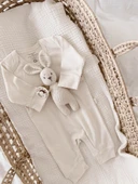 Naturaborn GOTS Organik Sertifikalı Patiksiz Uzun Kollu Manşetli Tulum thumbnail 10