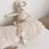 Naturaborn Natural amigurumi el örgüsü oyuncak ayı - 1