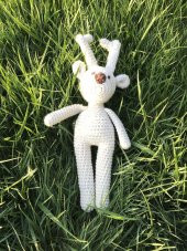 Naturaborn Natural amigurumi el örgüsü oyuncak geyik - 4