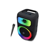 Auris KLN130 25W 8 inç Mikrofonlu RGB Bluetooth Hoparlör thumbnail 1